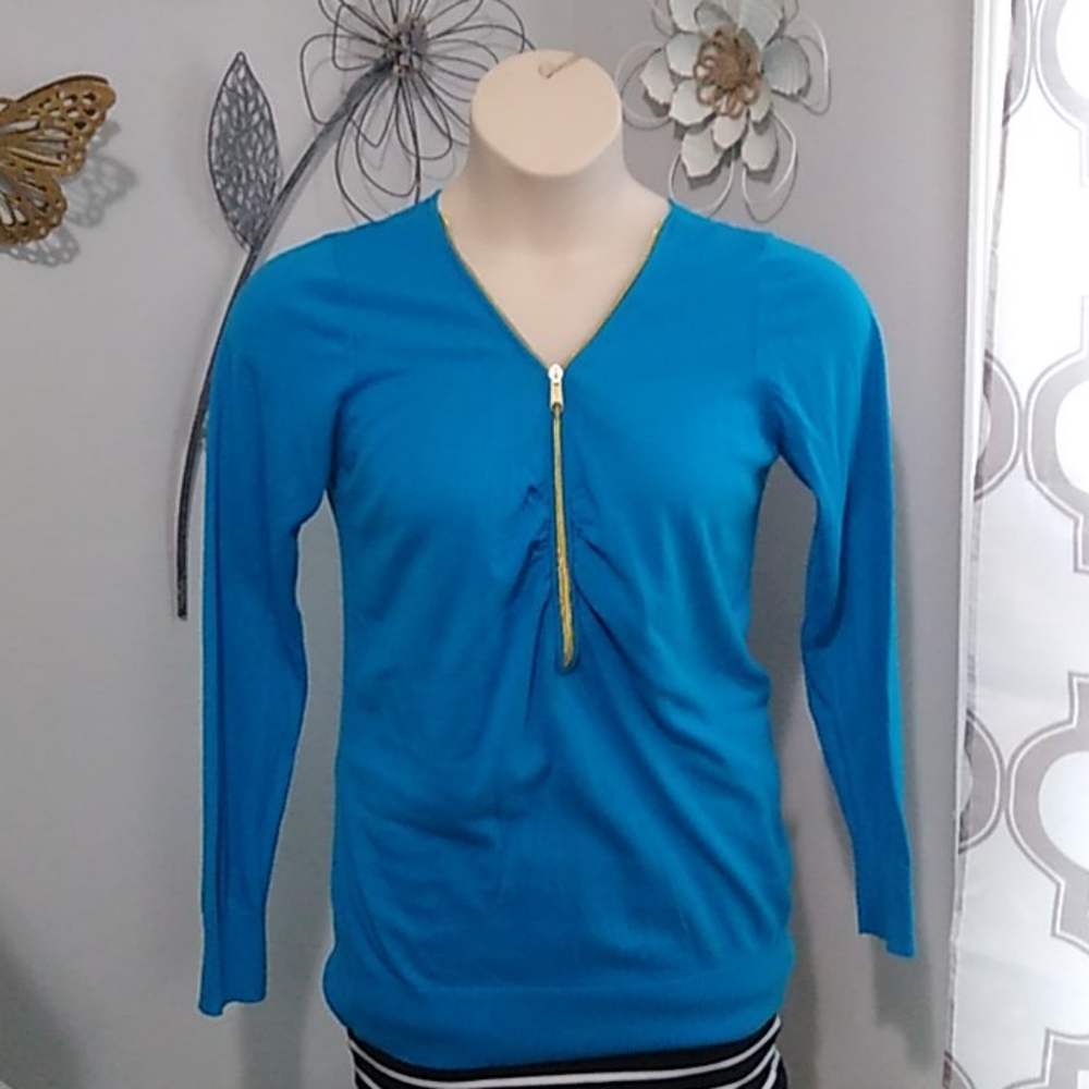 ShuShu Long Sleeve Zip Up Cardigan
